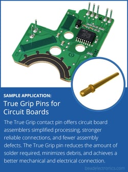 sample-application-  True Grip Pins for Circuit Boards CTA NEW SIZE copy